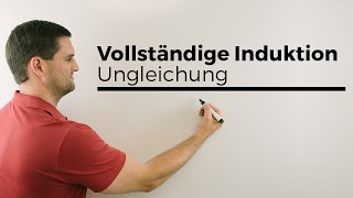 Vollständige Induktion Ungleichung 10n größer 6n2n Beweisen  Mathe by Daniel Jung [upl. by Aihsilef]