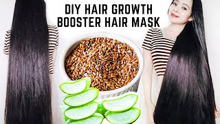 DIY FLAXSEED GEL amp ALOE VERA GEL HAIR GROWTH BOOSTER amp PREVENT HAIR FALL Beautyklove [upl. by Yasdnyl]