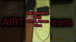 Bad experience with Airtel Xtreme fibre airtel tech xtremefibre [upl. by Nordek]