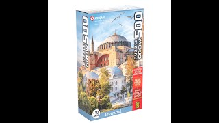 Quebra Cabeça Puzzle 500 Peças Istambul  GROW [upl. by Rivi]