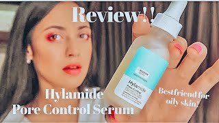 How to use Hylamide Pore Control Serum Review  DECIEM [upl. by Sesylu]