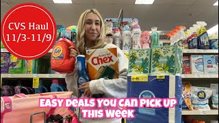 CVS HAUL 113119 EASY DEALS YOU CAN PICK UP THIS WEEK [upl. by Bond39]