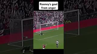 Rooneys volley scored by anger [upl. by Albertina]