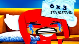 6 X 3 Meme  ROBLOX SonicEXE The Disaster [upl. by Zsa]