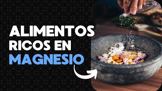 Alimentos ricos en magnesio [upl. by Tillion]