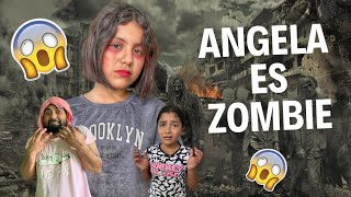 Angela es un zombie  parte 1  las miadas tienen miedo 😱 [upl. by Archambault]