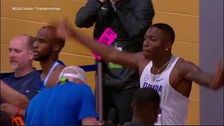 Grant Holloway 735 AMERICAN RECORD 60m Hurdles  2019 NCAA Indoor Championships [upl. by Evol314]