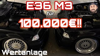 ❌ 100000 Euro für e36 M3 ❌  Classic Analystic Wertgutachten  Oldtimer Wertanlage [upl. by Balling]