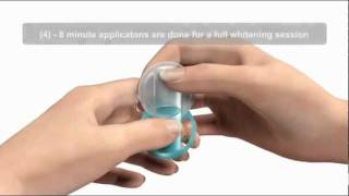 GLO Brilliant Teeth Whitening Device How To [upl. by Serge418]