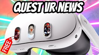 Quest 3 VR News Free Games New Headset LEAKS amp MORE [upl. by Ollayos]