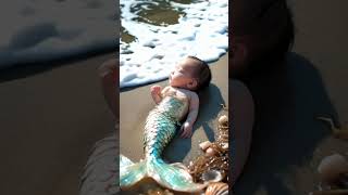 Cute mermaid baby [upl. by Millford]