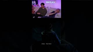 NAN SAMUMU 😭🤣 fugu twitchclips samueletienne scream screamer horrorgaming [upl. by Anirtac]