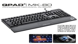 Review Clavier Mécanique Qpad Mk80 pro  K1ng0fNo0b  NoPadfr [upl. by Dnesnwot]