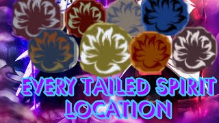 All Tailed Spirit Tailed Beast Scroll Locations Shindo Life  Shinobi Life 2 [upl. by Nessy]