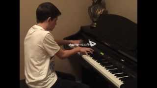 Bryce Dudal plays Beethovens moonlight sonata 3rd mvt presto agitato in c minor [upl. by Constantina512]