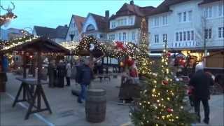 quotWeihnachtstraum 2014quot  Bad Salzuflen  Fußgängerzone [upl. by Hallimaj593]