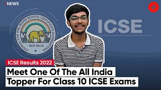 ICSE Toppers 2022 Meet Pushkar Tripathi Who Secured A Joint Top Spot [upl. by Manvil]