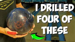 Bowling 300 with Four Different Balls  Ion Pro Review [upl. by Anelah]