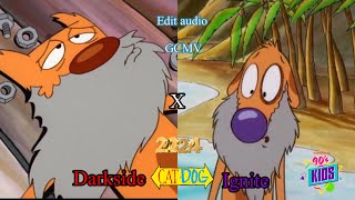 CatDog in 2024 darkside x ignite edit with cat and Dog singing itGCMVNickelodeon 90’s kids [upl. by Selena777]