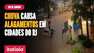 FORTES CHUVAS CAUSAM ALAGAMENTOS E DESTRUIÇÃO NA REGIÃO SERRANA DO RIO [upl. by Dayna376]