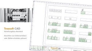 Tutorial Treesoft CAD  VerteilungsbauAssistent [upl. by Orwin]