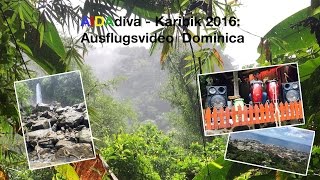 Dominica  AIDA Diva Kreuzfahrt Karibik 2016 [upl. by Fricke776]