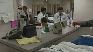 H1N1 Swine Flu Keeps Hospitals Busy [upl. by Boleyn841]