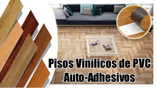 DIY Transforma tus pisos de forma práctica con los pisos o Lamas Vinílicas de PVC AutoAdhesivas [upl. by Kyla]