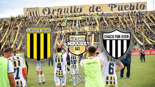 ALMIRANTE BROWN VS CHACO FOR EVER [upl. by Irehj]