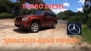 Turbo Diesel Jeep MercedesBenz powered [upl. by Ayotaj]