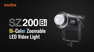 Godox Zoom RGB Bicolor LED LIGHT SZ150R Operation Tutorial [upl. by Odlanor]