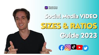 Social Media VIDEO SIZES amp RATIOS Complete Video Size Guide 2024 [upl. by Errecart]