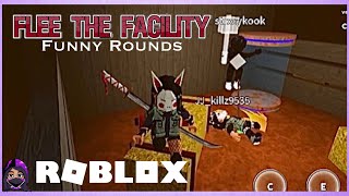 Funny Rounds 😂  Trolling JJ  Roblox Flee The Facility [upl. by Jermyn]