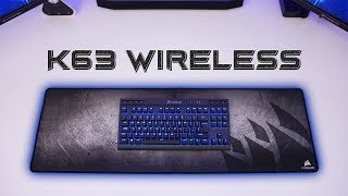 CORSAIR K63 WIRELESS REVIEW  The Ultimate Gaming Keyboard 🔥 [upl. by Iroj]