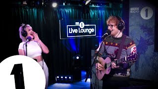 Ed Sheeran amp AnneMarie  Fairytale Of New York in the Live Lounge [upl. by Paucker]