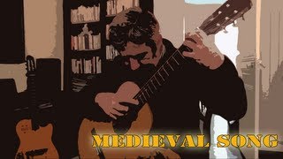 Medieval Song HD  Fingerstyle Guitar by Frédéric Mesnier [upl. by Greff]