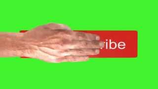 Greenscreen RightHand Subscribe button [upl. by Aicnorev287]