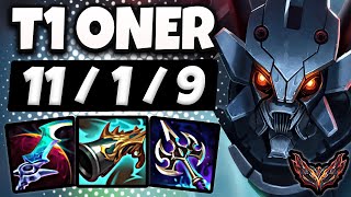 T1 Oner Khazix vs Shaco  Jungle  Patch 1414 Korea Grandmaster ✅ [upl. by Yonah872]