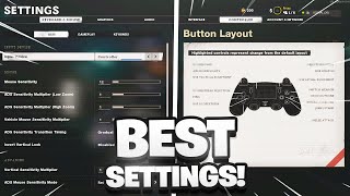 BEST SETTINGS in BLACK OPS COLD WAR BEST CONSOLEPC SETTINGS BOCW [upl. by Macleod]