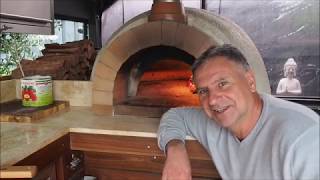 How to Use a Wood Fired Pizza Oven [upl. by Asirb]