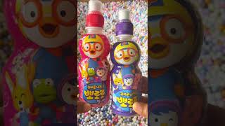 Menemukan Minuman Pororo Blueberry amp Strawberry Flavor didalam Kardus huntingjajan minuman drink [upl. by Bittner412]