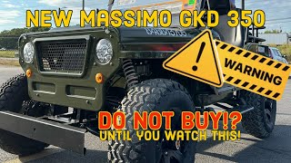 THE NEW MASSIMO “Mini Jeep” GKD350 Full review [upl. by Sallyann]