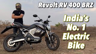 2024 Revolt RV 400 BRZ Review  Best Electric Motorcycle [upl. by Yorgo]