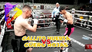 JOSUE GALLITO HUERTA VS CARLOS GUERO ROJAS [upl. by Brendis]