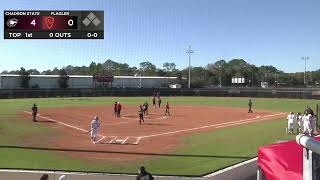 Flagler Softball vs Chadron State Game 1 262024 [upl. by Icram]