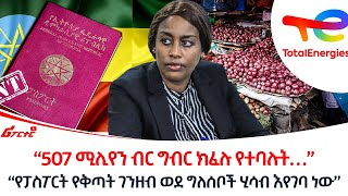 quotየፓስፖርት የቅጣት ገንዘብ ወደ ግለሰቦች ሂሳብ እየገባ ነውquot ethiopiareporter [upl. by Wenger52]