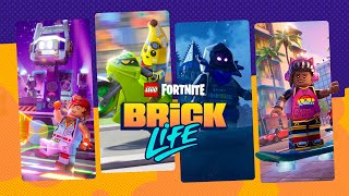 LEGO® Fortnite Brick Life Gameplay Trailer [upl. by Ellezig]