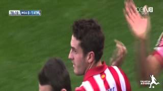 Malaga vs Atletico Madrid 01 Resumen 04012014 HD [upl. by Peednam]