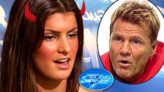 die ZICKIGSTE Kandidatin bei DSDS aller Zeiten bеlеіdіgt Dieter Bohlen [upl. by Irmina]