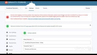 Setting Up Conditional Logic for the Stripe Feed In Gravity Forms  Part 3a [upl. by Coltson]